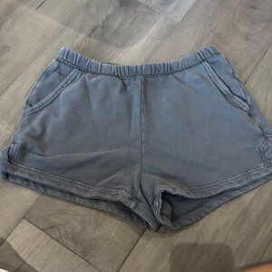 Aerie Charcoal Athletic Shorts